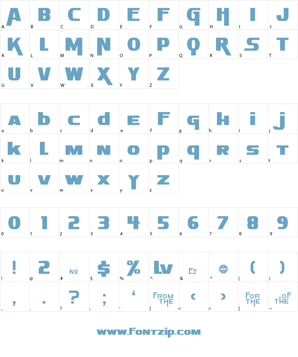 Apes Title Font Character